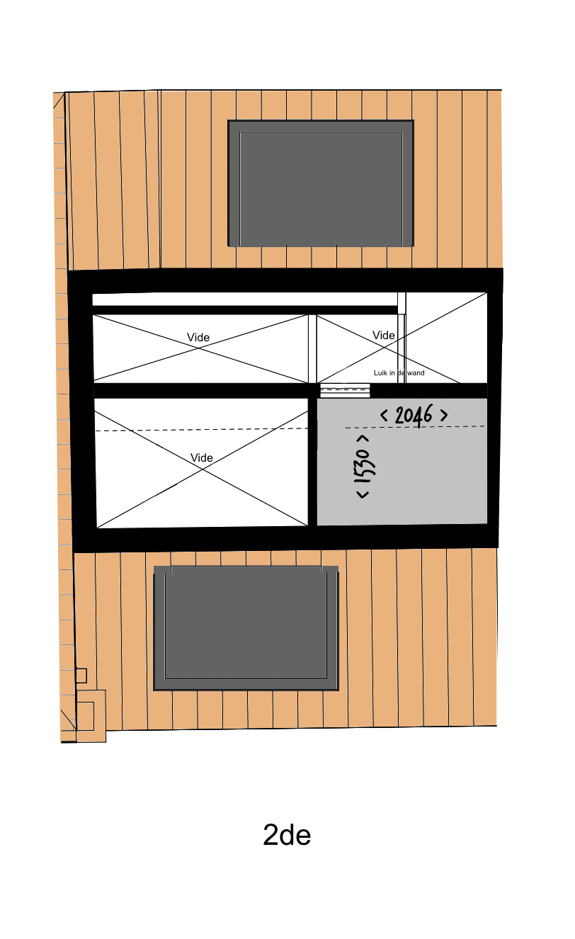 Plattegrond bnr 11 Tweede